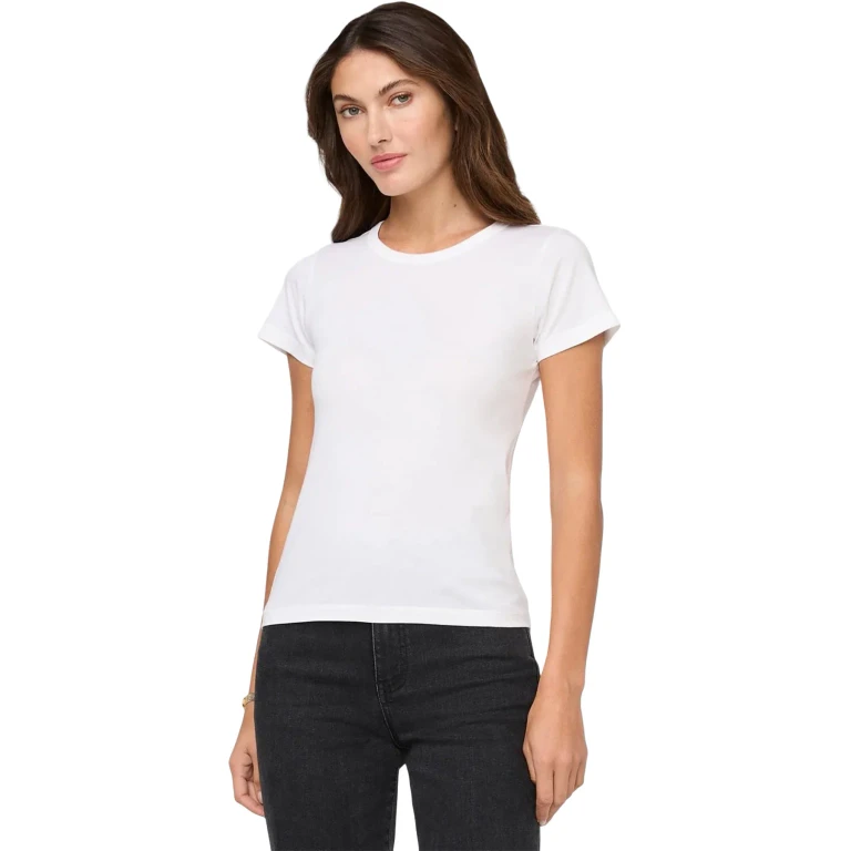 Pure Pima Slim Fit Crew Neck T-Shirt - Women's