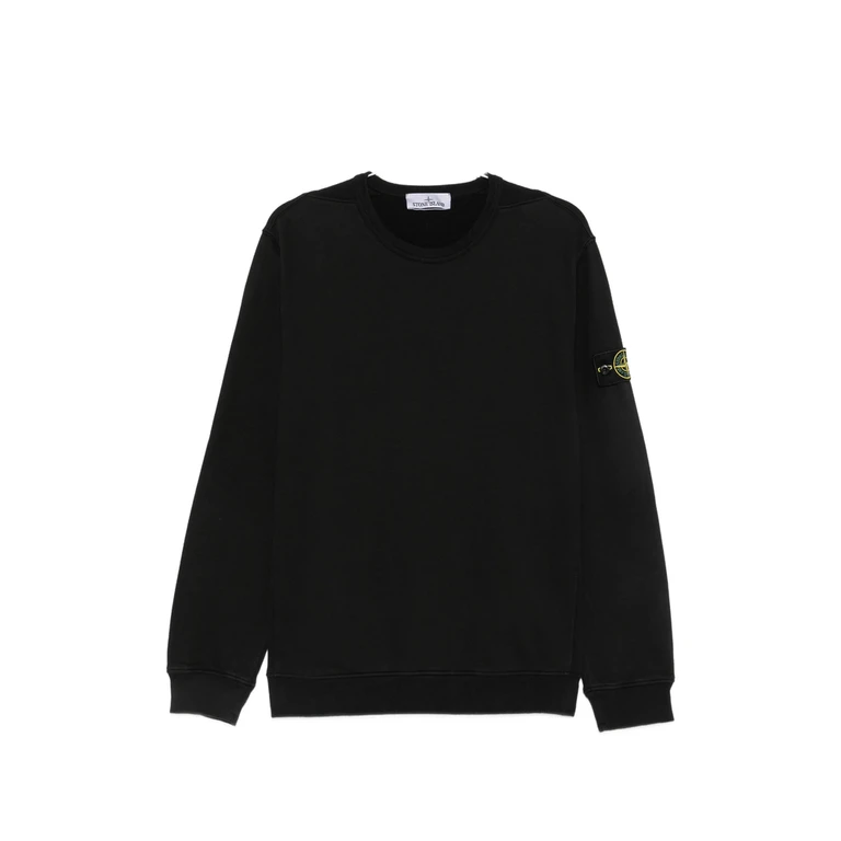 STONE ISLAND Compass Logo Cotton Crewneck Sweatshirt (6100008S0051V0029)