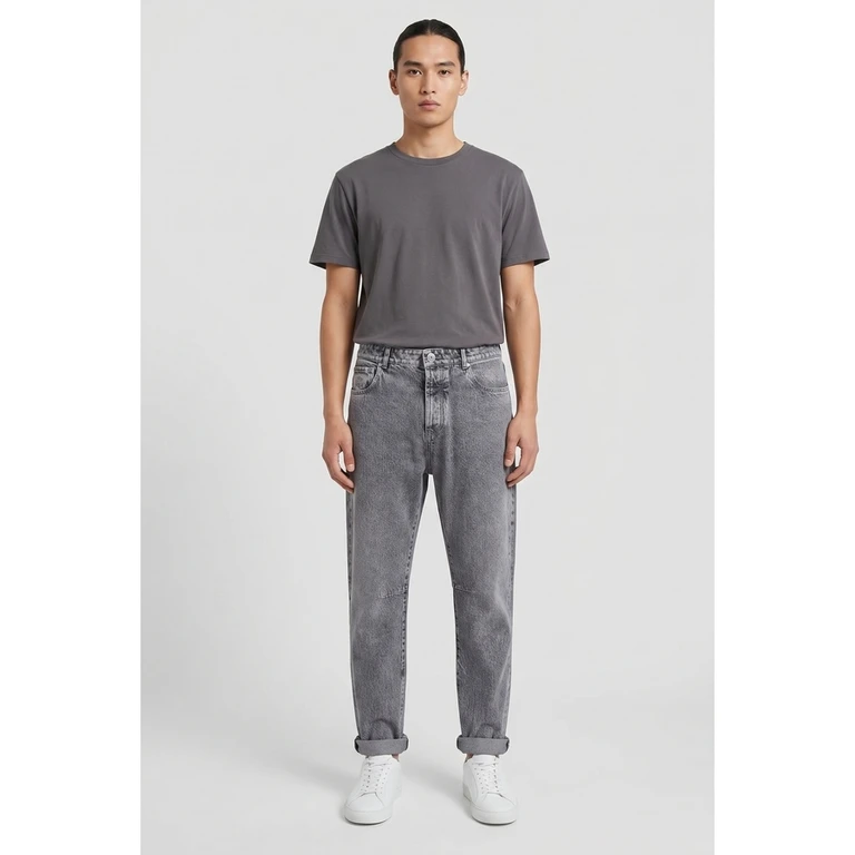 Grey Relaxed Fit Jeans