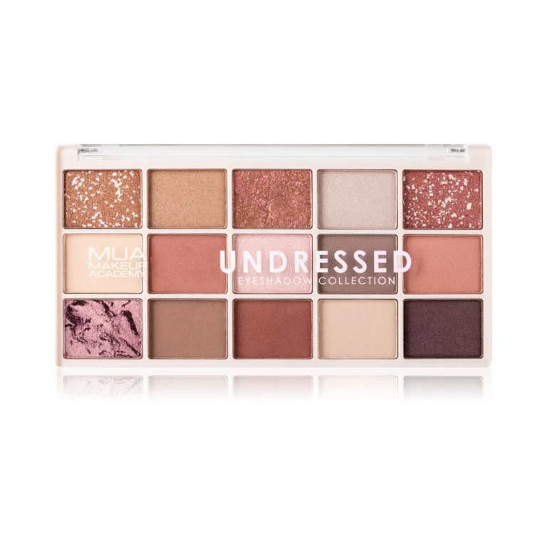 Professional 15 Shades Eyeshadow Palette Color Undressed 12g
