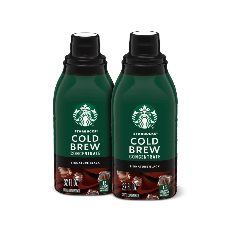 Cold Brew Coffee Concentrates, Signature Black, 64 oz., 2 ct.