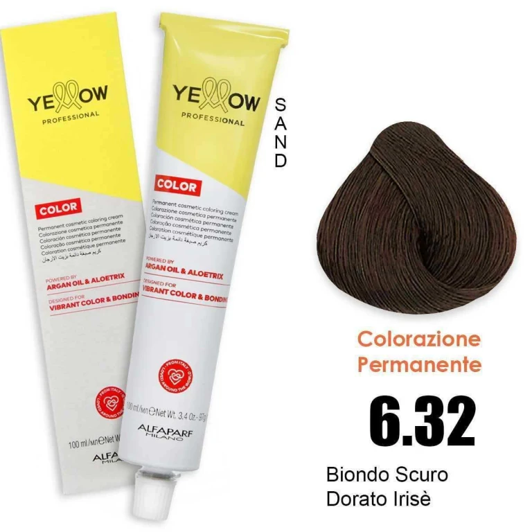 Yellow Color Permanent 6.32 100Ml