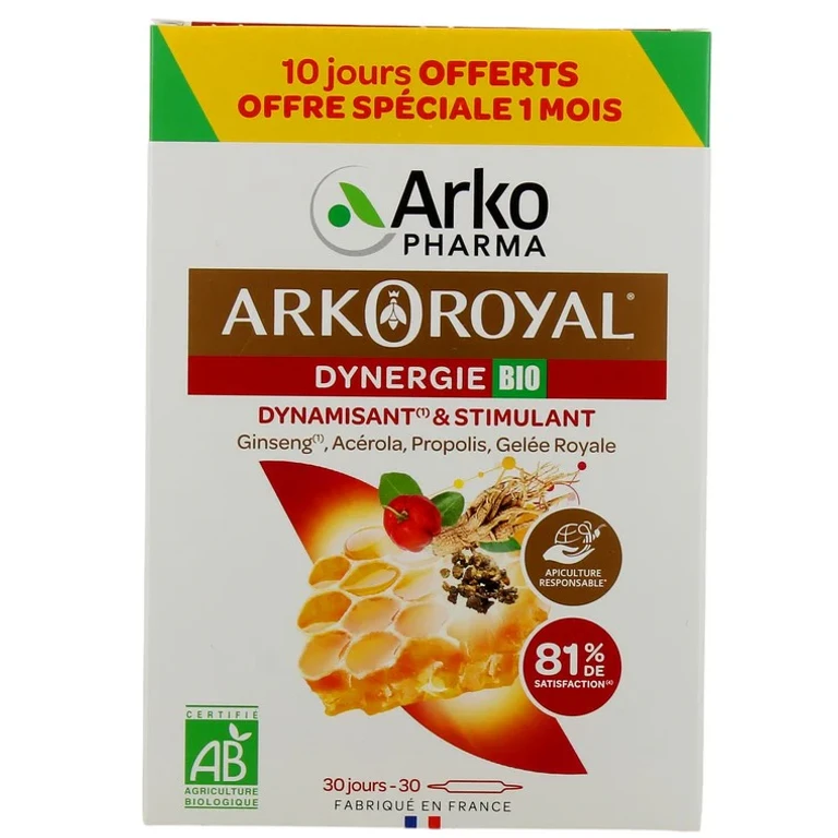 ArkoRoyal - BIO Energy 20 ampoules + 10 free
