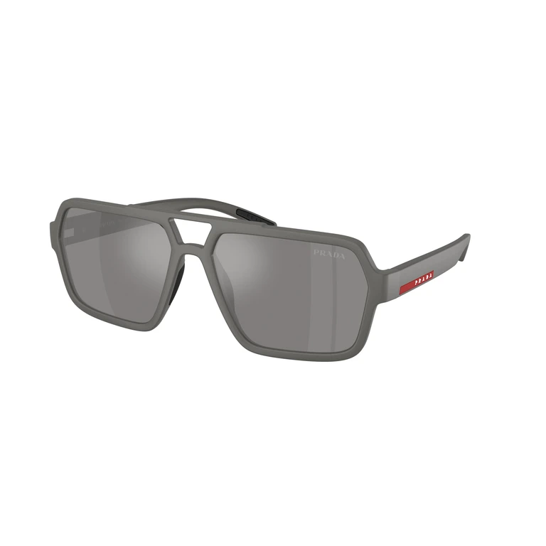Grey Silver Mirror Navigator Mens Sunglasses PS A06S 16X7W1 59