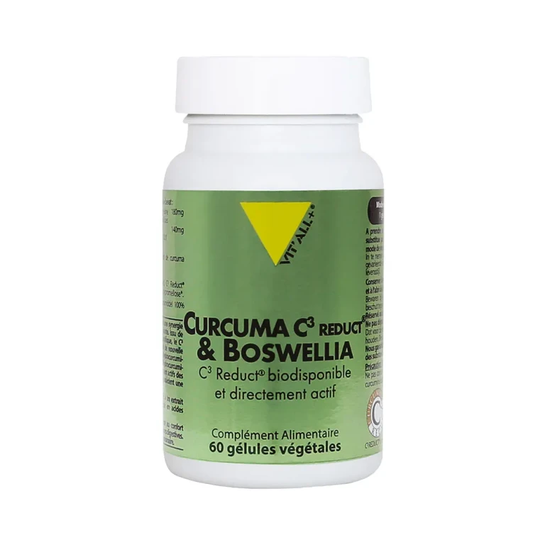 Curcuma C3 Reduct® & Boswellia Highly Bioavailable and Directly Active 60 Vegetable Capsules
