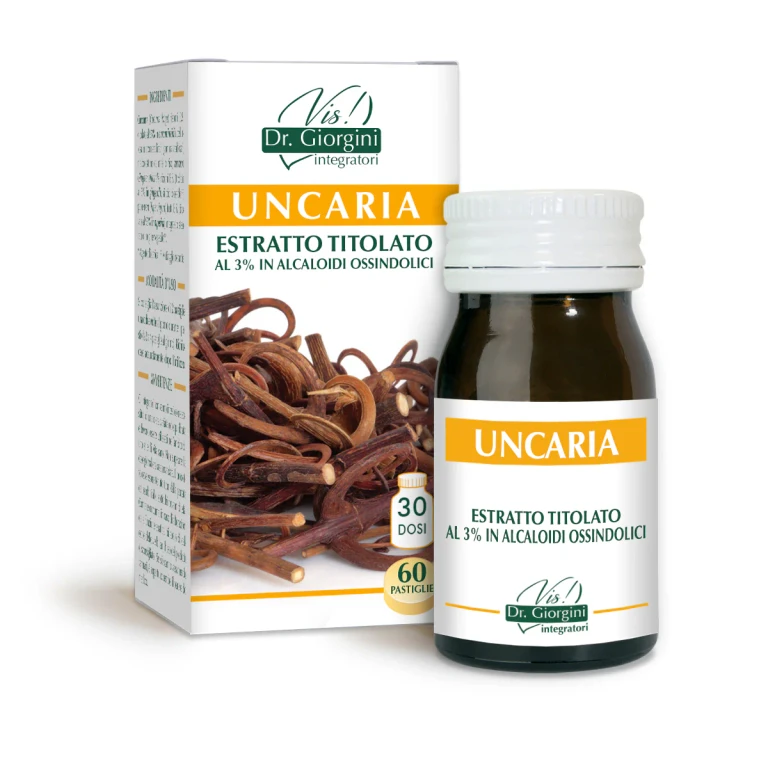 uncaria titrated extract 60 tablets 500 mg - 30 gr