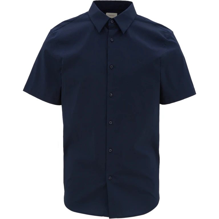 Cotton Stretch Slim Button-Down Shirt - Men's