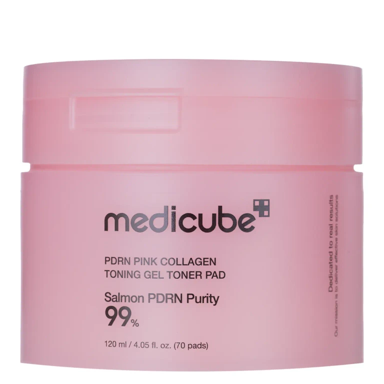 PDRN Pink Collagene Tonning Gel Pad — Tonico in dischetti
