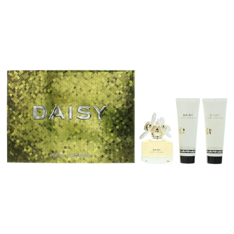 Set Marc Jacobs: Daisy Eau De Toilette for women 50 ml + Daisy Hydrating body lotion 75 ml + Daisy shower gel for all skin types 75 ml