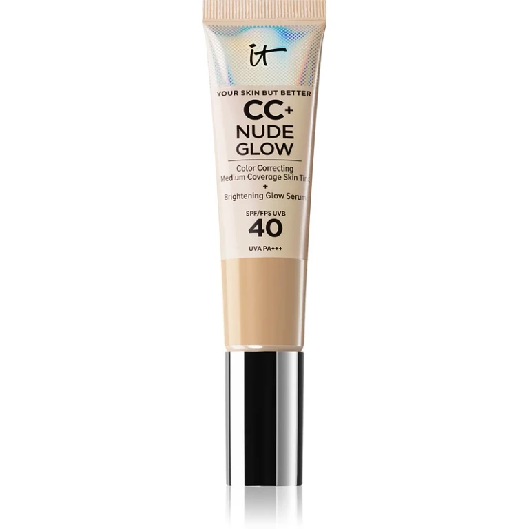 Your Skin But Better CC + Nude Glow illuminating foundation SPF 40 color Medium 32 ml