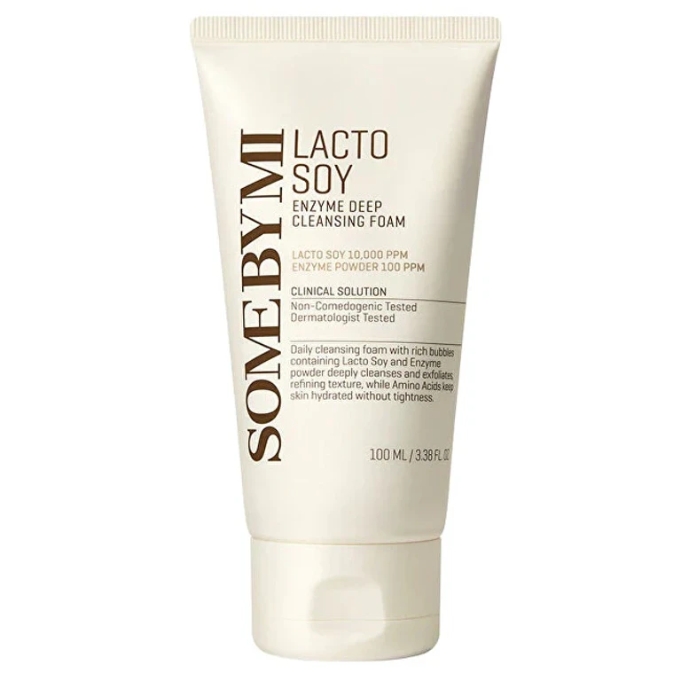 Face Cleansing Foam With Lactose Enzymes (Eyzyme Deep Cleansing Foam) 100 Ml