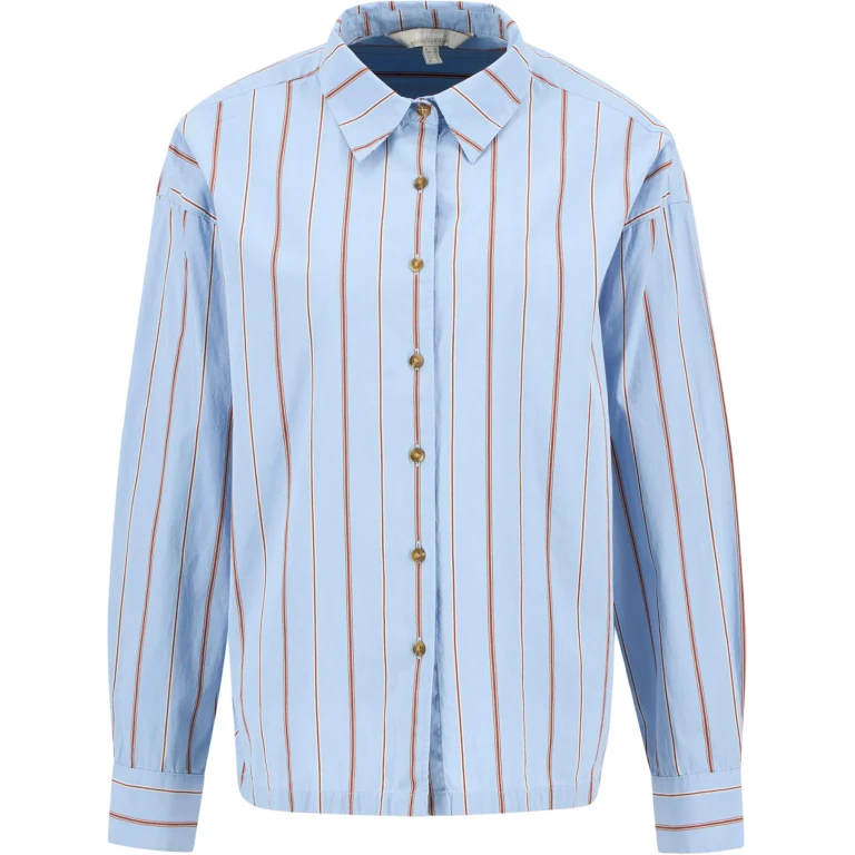 Saffron Striped Relaxed Shirt - Women's