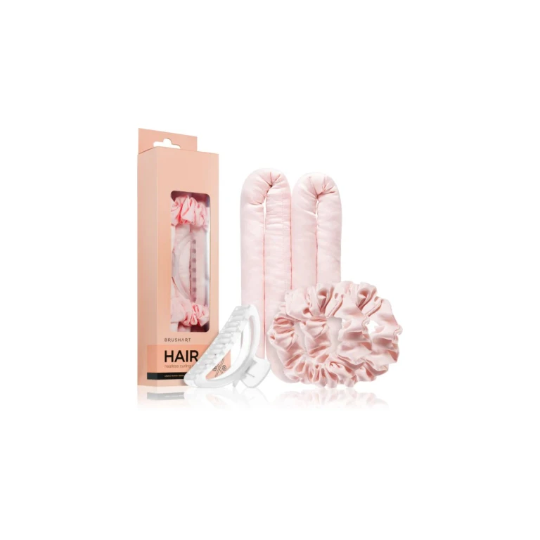 Pink Hair Curling Kit Set