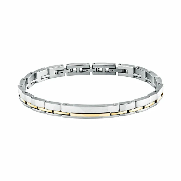 Elegante Two-Tone Bracelet In Steel T-Steel Tjaxv04