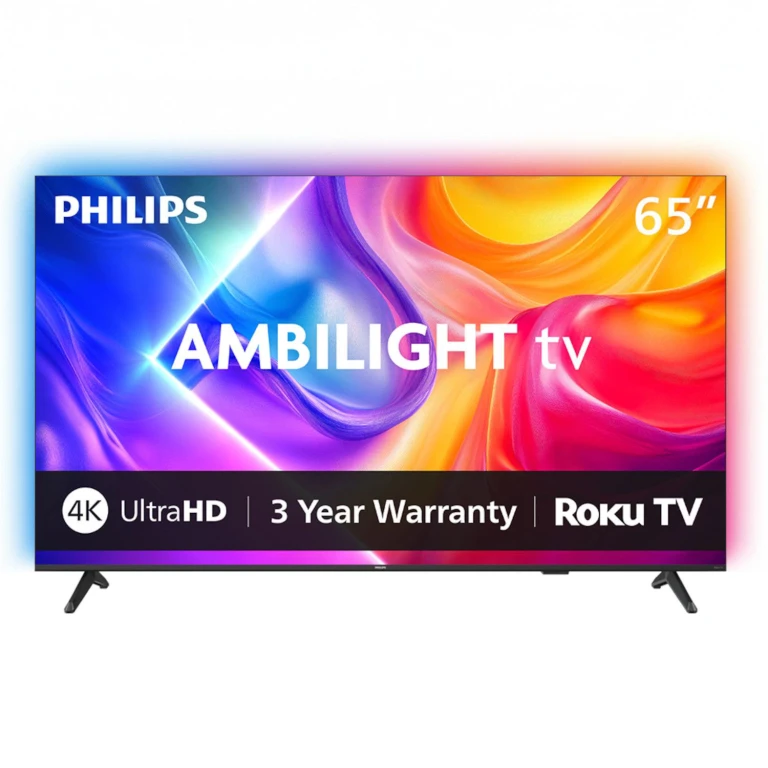 Philips 65' Class 7875 Series 4K UltraHD Ambilight Roku Smart TV