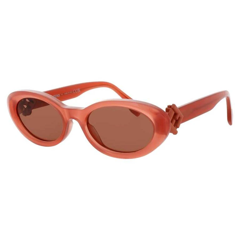 Ladies Multi-Color Rectangular Sunglasses FE40140U66S