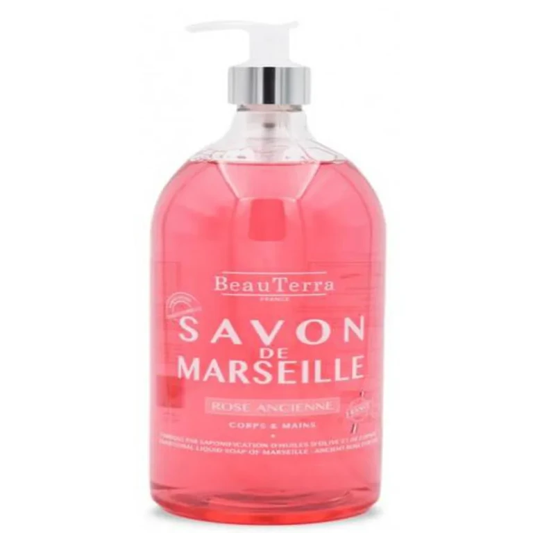 Old Rose Marseille Soap Beauterra 1000 ml