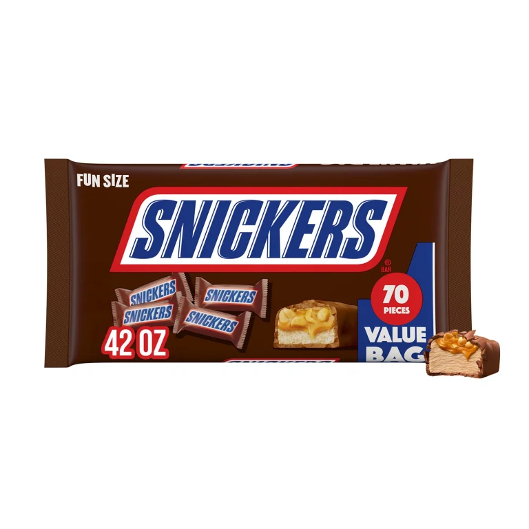 Milk Chocolate Candy Bars, Fun Size, 70 pcs.