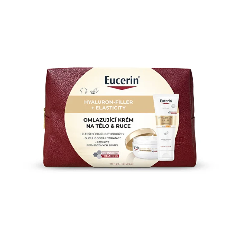 Gift Set for Body Care with Hyaluronic Acid and Elasticizing Filler