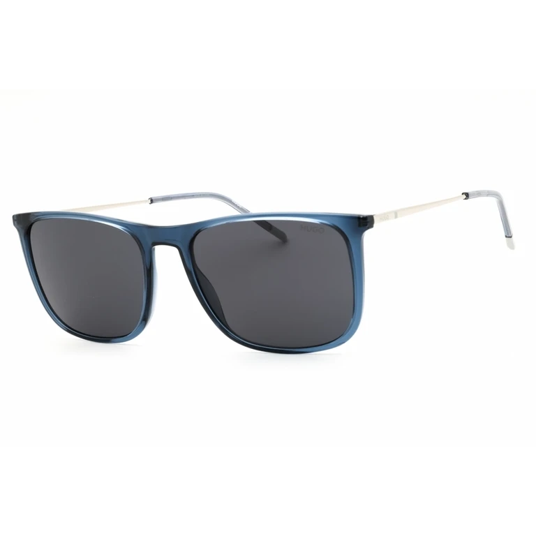 Mens Blue Rectangular Sunglasses HG1319S