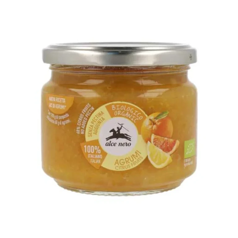 Organic Citrus Compote spa Alce Nero 270g