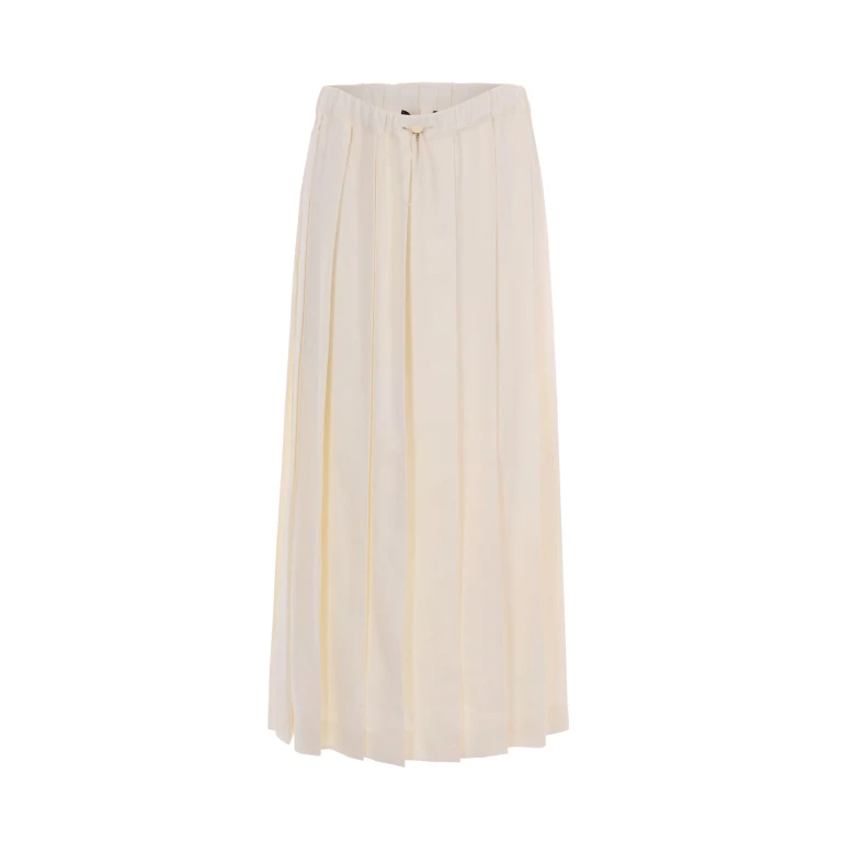 Pleated Skirt Tecno Tailoring Butter