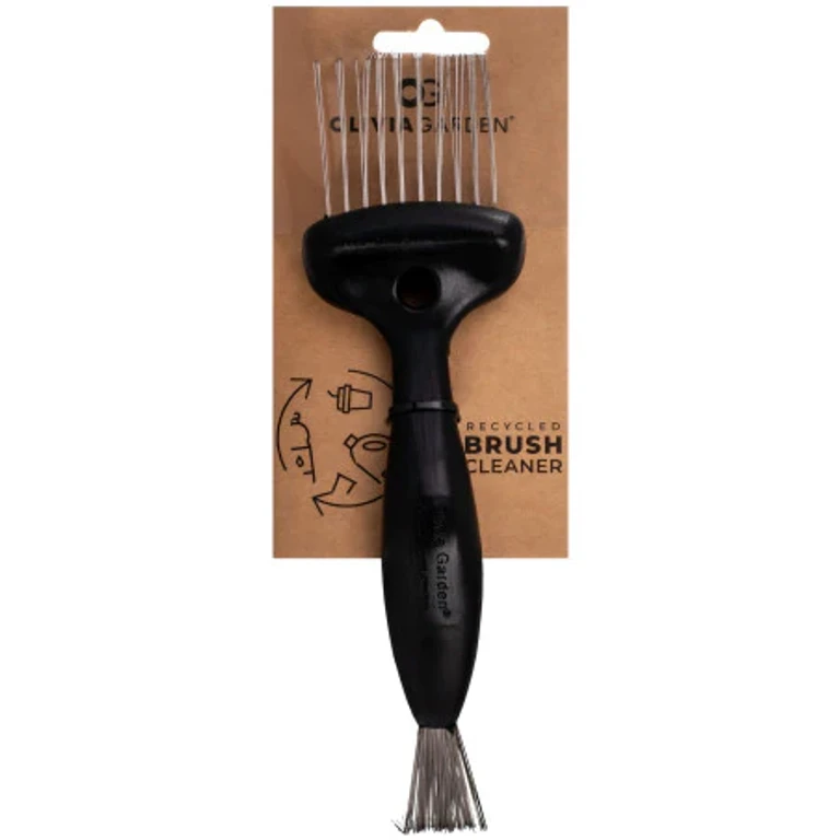 The Brush Cleaner - czarny grzebyk do czyszczenia szczotek do włosów