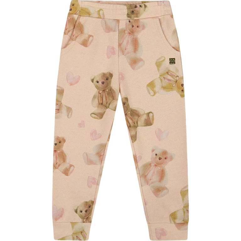 Glittering French Terry Sweatpants - Little Girl
