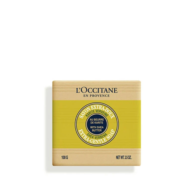 Verbena Shea Butter Soap (Extra Delicate Soap) - Volume: 100 g