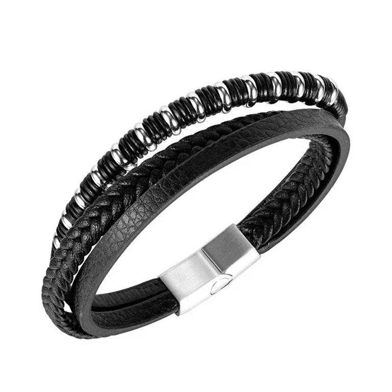 Modern Men's Leather Bracelet Leather 836