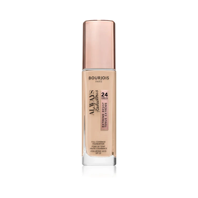 Bourjois Always Fabulous 24H Extreme Resist Foundation - 110 Light Vanilla 30 ml