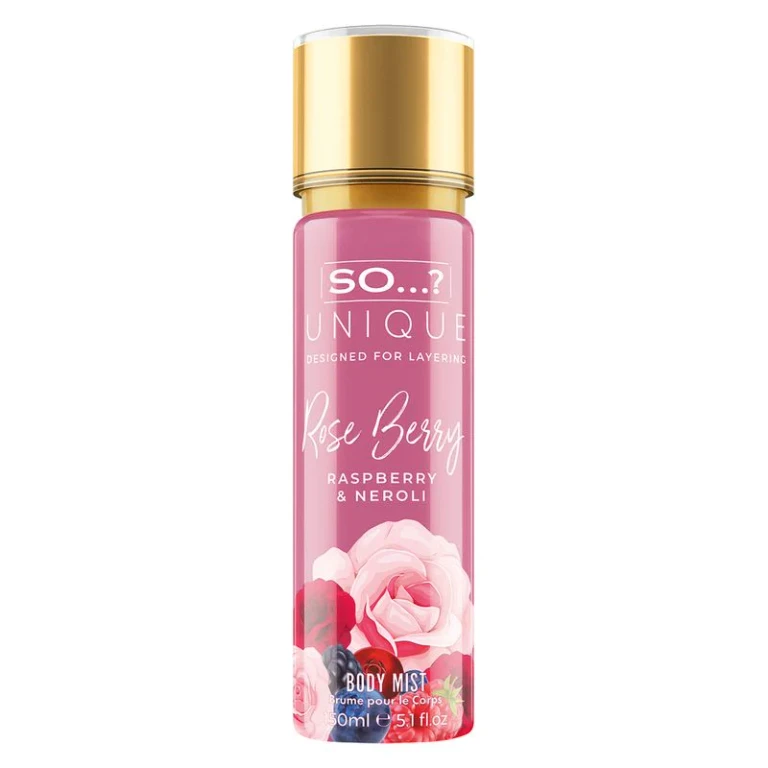Unique Rose Berry Body Spray 150 ml