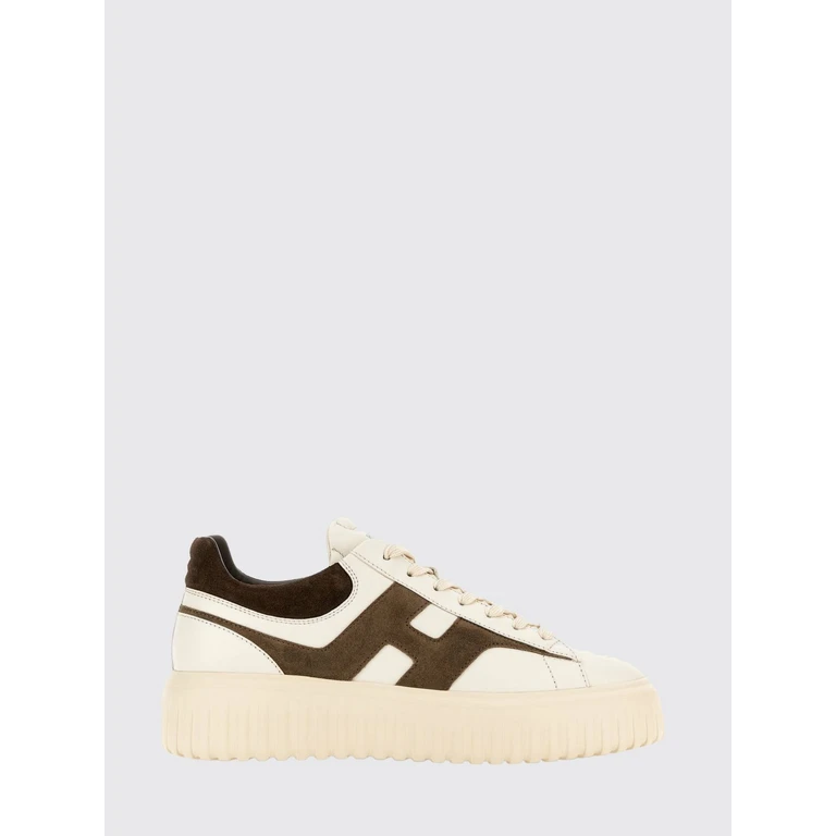 Sneakers HOGAN Beige clair et marron