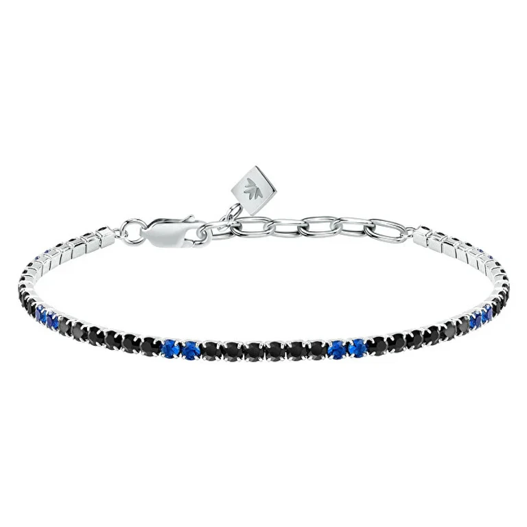 Men's Tennis Bracelet with Cubic Zirconia Tennis Satt27