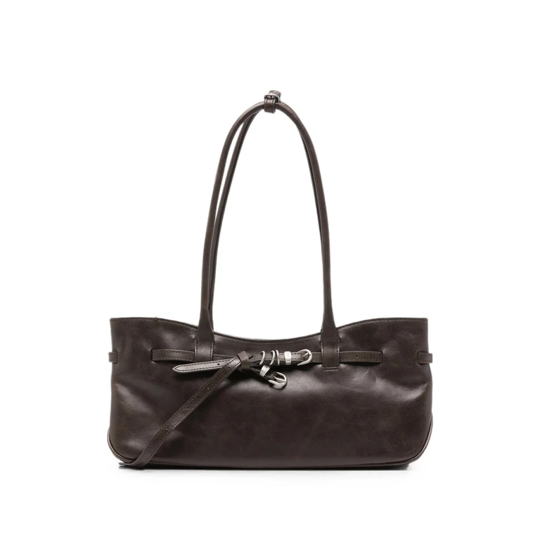 Grandma Used Leather Shoulder Bag