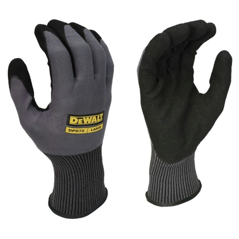 (12/Box) Tagged Flexible Durable Grip Work Gloves - Medium