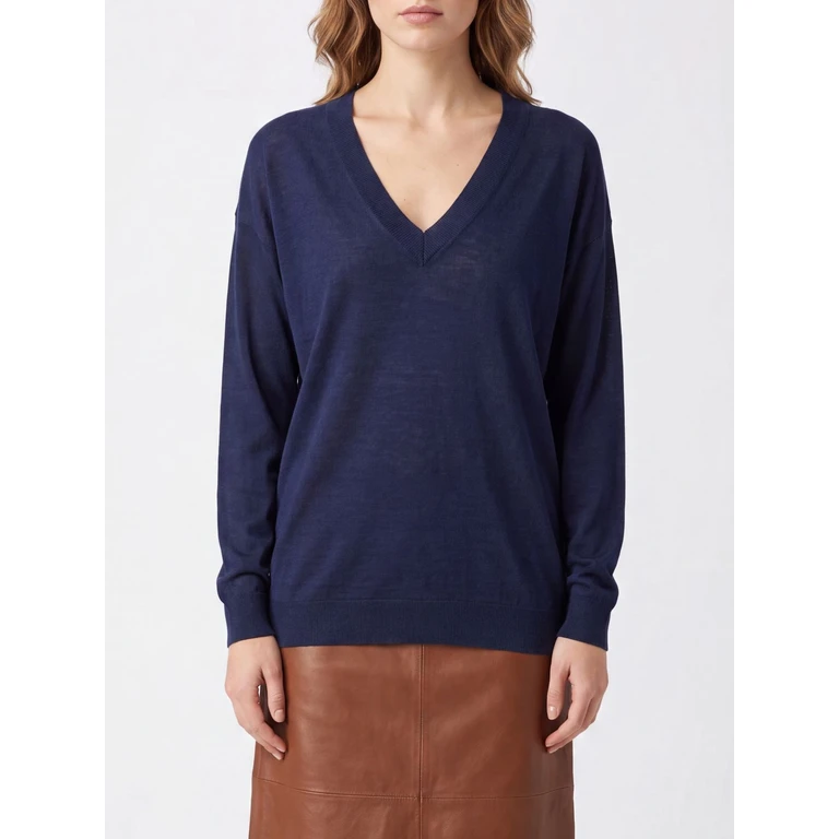PAROSH Sweater Woman color Blue (D511668LINFA26012)