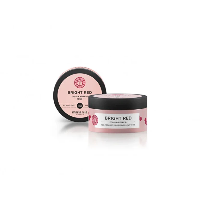 Nourishing Delicate Mask Without Permanent Color Pigments 0.66 Bright Red (Refreshing Color Mask) - Volume: 100 Ml