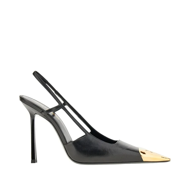 'Jeanne' nappa leather slingback pumps Woman 37