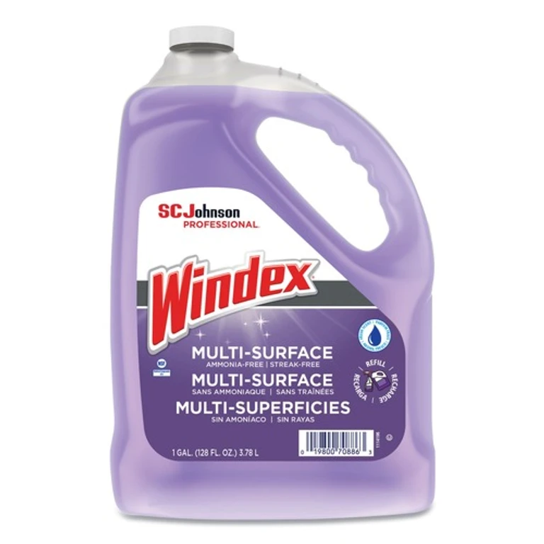 697262 128-Ounce Non-Ammoniated Glass/Multi Surface Cleaner - Pleasant Scent