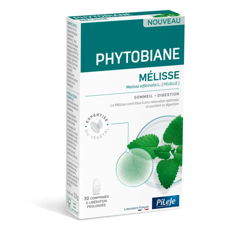 Phytobiane Mélisse Sleep and digestion 30 tablets