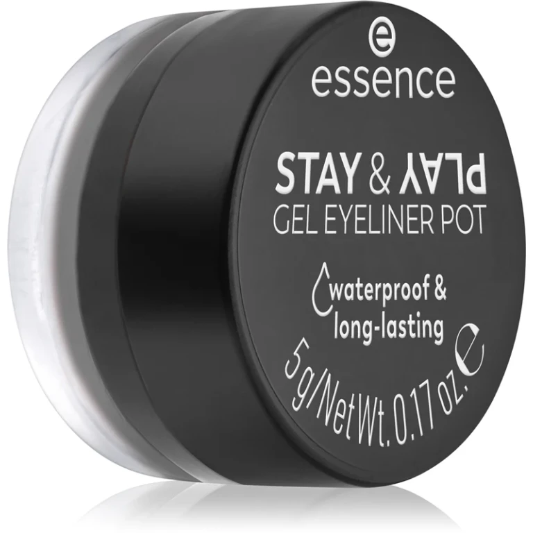 essence STAY & PLAY eyeliner color 01 black 5 g