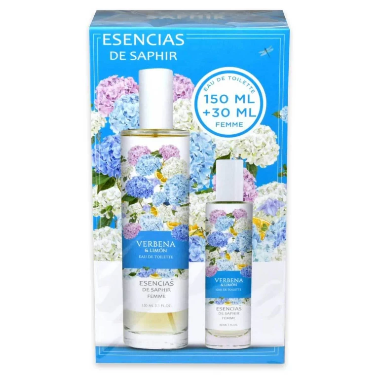 Saphir esencias edt 150 ml + edt 30 ml verbena & lemon