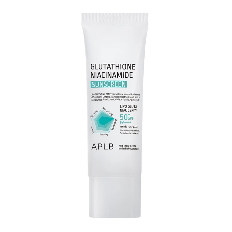 Glutathione Niacinamide Brightening Sunscreen SPF50+ 40ml