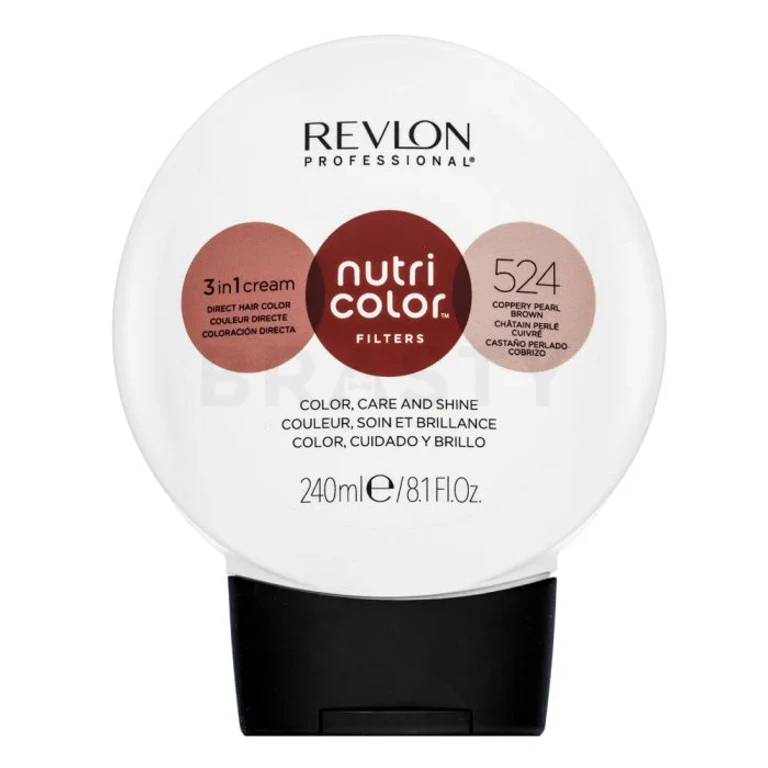 Professional Nutri Color Filters 3in1 Cream 524 Coppery Pearl Brown 240 ml