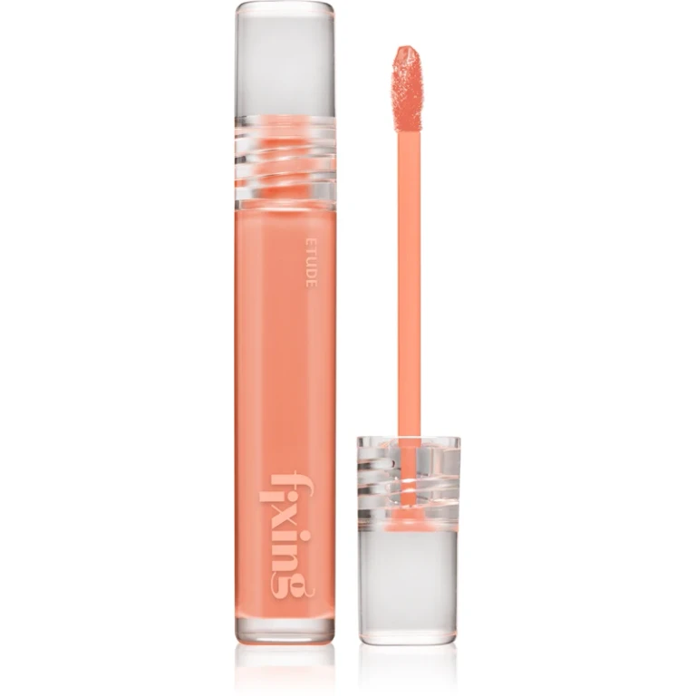 Fixing Tint Glow highly pigmented lip gloss color #01 Pure Coral 3.8 g