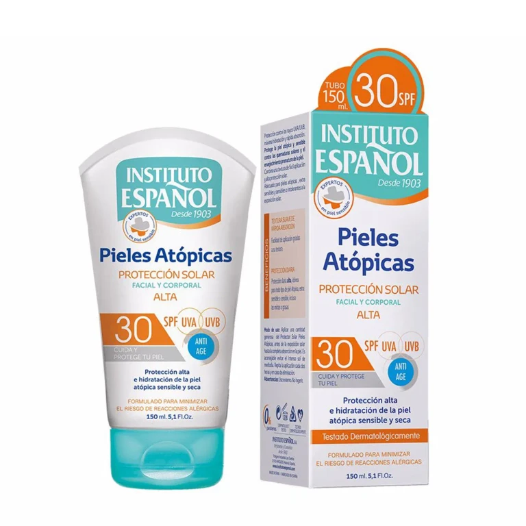 Spanish Institute for Atopic Skin, facial and body sunscreen SPF30 150 ml