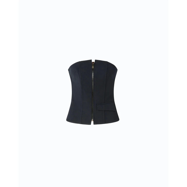 Top sans manches - Bleu