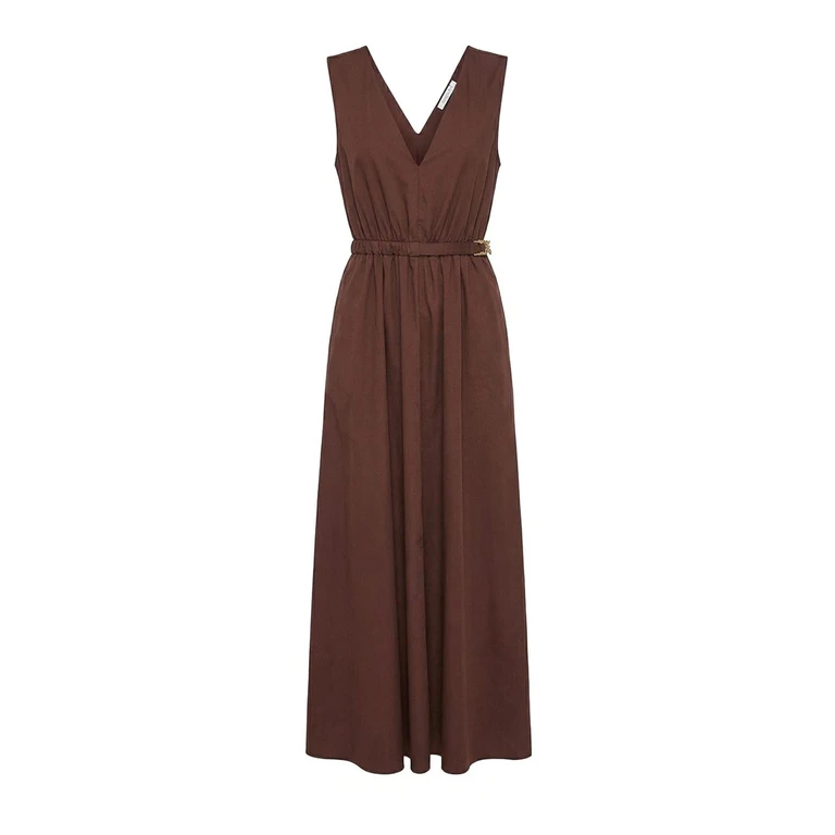 Robe Au Genou - Marron (2A3077A743B887)