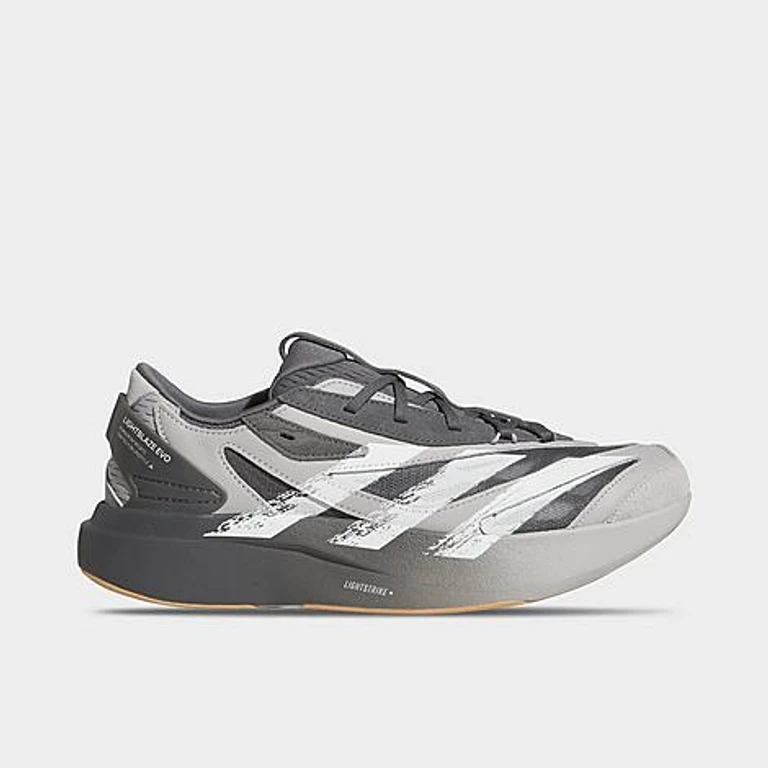 adidas Men's Lightblaze EVO SL Casual Shoes in Grey/Cloud White/Grey Size: 7.5
